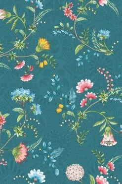 Pip Studio La Majorelle Non-Woven Wallpaper Dark Blue 11 Pip Studio La Majorelle Non-Woven Wallpaper Dark Blue -Chic Nest Deals Store lamajorelle darkpetrol