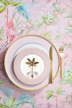 La Majorelle Breakfast Plate Pink 21 Cm 7 La Majorelle Breakfast Plate Pink 21 Cm -Chic Nest Deals Store lamajorelle pink sfeer 01