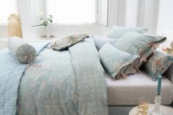 Fitted Sheet Leafy Khaki 7 Fitted Sheet Leafy Khaki -Chic Nest Deals Store origami tree lightblue 02 mood 4