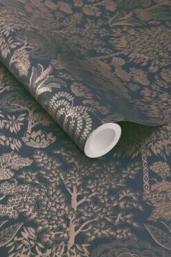 Pip Studio Origami Tree Non-Woven Wallpaper Dark Blue/Rosegold 13 Pip Studio Origami Tree Non-Woven Wallpaper Dark Blue/Rosegold -Chic Nest Deals Store origami trees darkblue rosegold rol lr