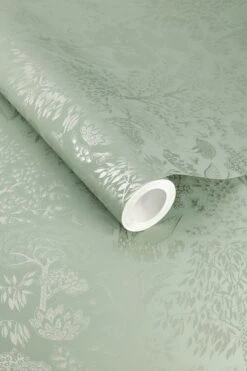 Pip Studio Origami Tree Non-Woven Wallpaper Light Green/Silver 8 Pip Studio Origami Tree Non-Woven Wallpaper Light Green/Silver -Chic Nest Deals Store origami trees light green silver rol lr
