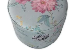 Stool High Fleur Grandeur Green -Chic Nest Deals Store pip 001 g m 01 vs pip poef fleur grandeur groen medium detail