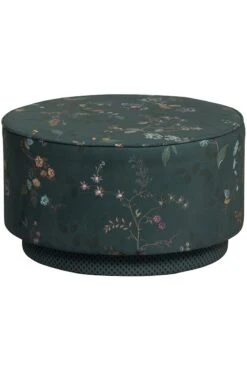 Stool Low Kawai Flower Green -Chic Nest Deals Store pip 005 g l 01 pip poef kawai flower groen large