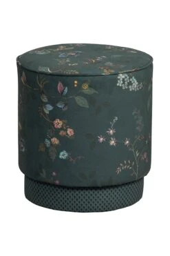 Stool High Kawai Flower Green -Chic Nest Deals Store pip 005 g m 01 pip poef kawai flower groen medium