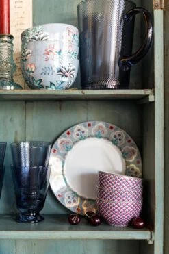 Flower Festival Breakfast Plate Light Blue 21 Cm -Chic Nest Deals Store pip flower festival 34 lowres