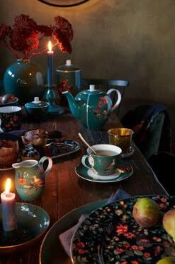 Winter Wonderland Set/2 Cappuccino Cups & Saucers Green -Chic Nest Deals Store pip fw22 001 4