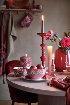 Flower Festival Bowl Dark Pink 15 Cm -Chic Nest Deals Store pip fw22 044 1