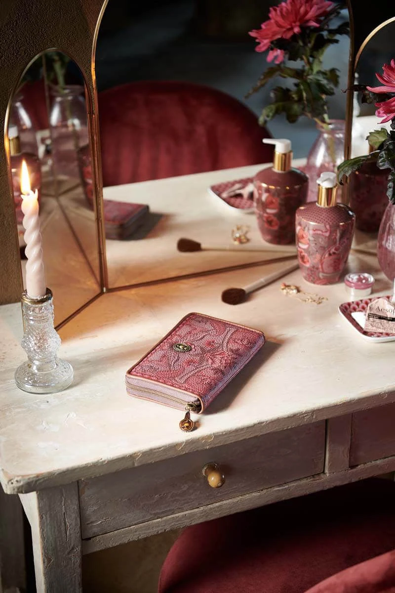 Wallet Kyoto Festival Dark Pink 2 Wallet Kyoto Festival Dark Pink - Image 2