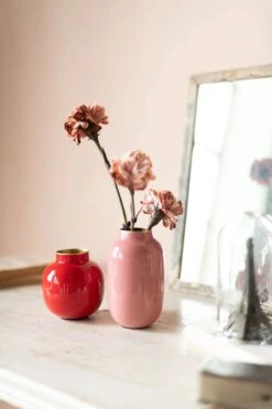 Round Mini Vase Red 10 Cm -Chic Nest Deals Store pip home deco overige 19 lowres
