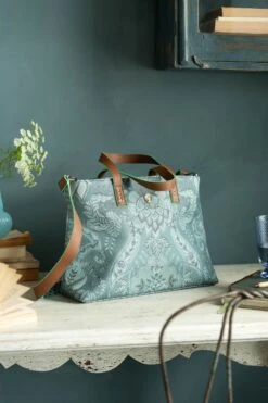 Shopper Small Kyoto Festival Green -Chic Nest Deals Store pip home bags 012 lowres