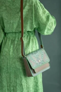 Cross Body Kyoto Festival Green -Chic Nest Deals Store pip home bags 060 lowres