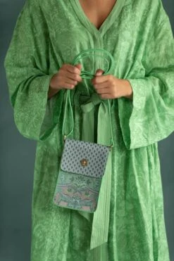 Phone Bag Kyoto Festival Green -Chic Nest Deals Store pip home bags 066 lowres