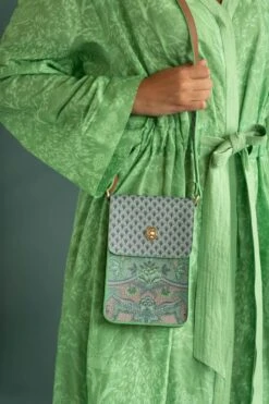 Phone Bag Kyoto Festival Green -Chic Nest Deals Store pip home bags 069 lowres