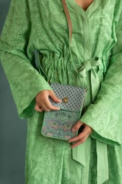 Phone Bag Kyoto Festival Green -Chic Nest Deals Store pip home bags 070 lowres