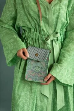 Phone Bag Kyoto Festival Green -Chic Nest Deals Store pip home bags 071 lowres