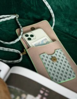 Phone Bag Kyoto Festival Green/Khaki -Chic Nest Deals Store pip home bags 142 lowres 1