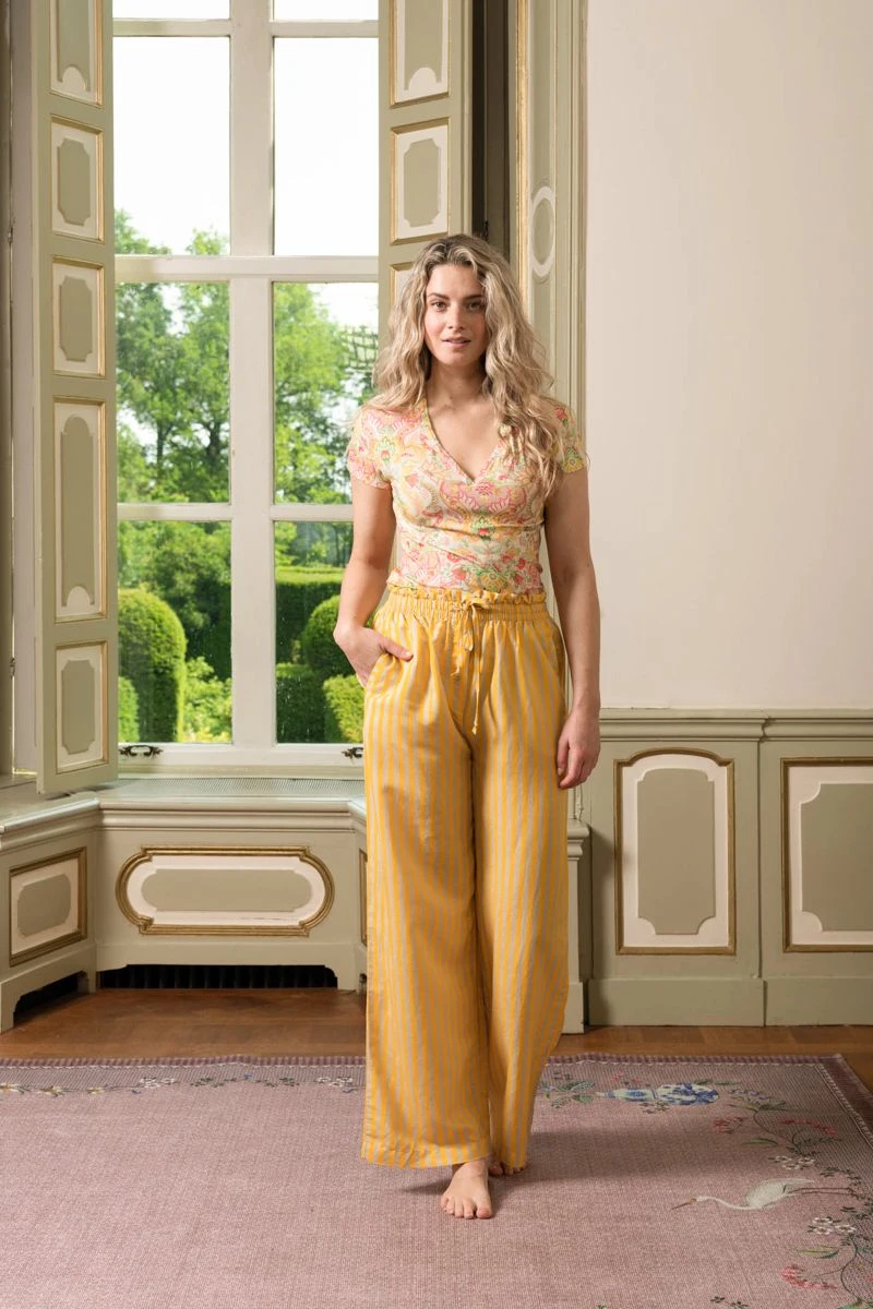 Trousers Long Sumo Stripe Yellow 7 Trousers Long Sumo Stripe Yellow - Image 7
