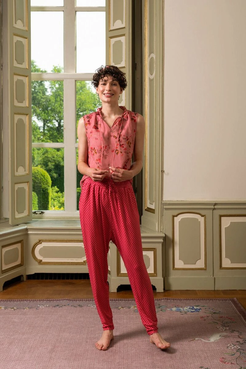 Trousers Long Suki Red 7 Trousers Long Suki Red - Image 7
