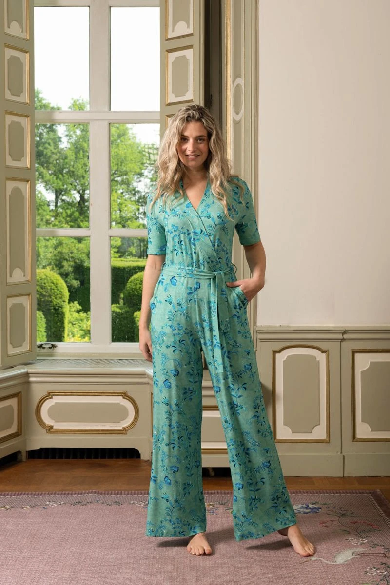 Jumpsuit Tokyo Blossom Green 2 Jumpsuit Tokyo Blossom Green - Image 2