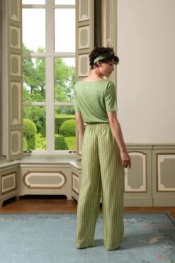 Trousers Long Sumo Stripe Green -Chic Nest Deals Store pip homewear lb 0773 lowres