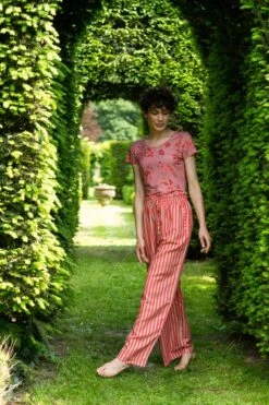 Trousers Long Sumo Stripe Red -Chic Nest Deals Store pip homewear 1292 lowres kopie 1 1