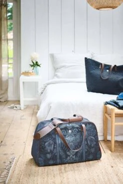 Weekend Bag Medium Kyoto Festival Blue -Chic Nest Deals Store pip s23 037