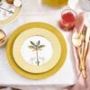 La Majorelle Breakfast Plate Yellow 21cm