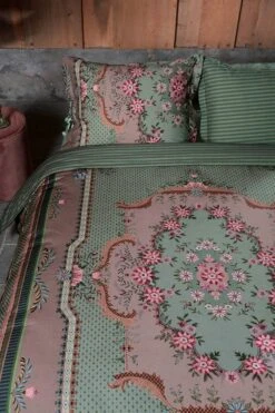 Duvet Cover Pip Chique Green -Chic Nest Deals Store pip chique green 60 online