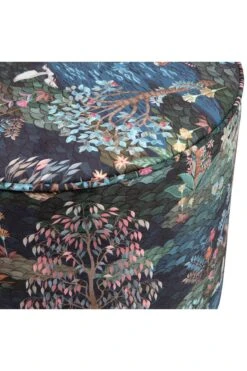 Stool High Pip Garden Dark Blue -Chic Nest Deals Store pip garden poef blue high detail 01 pip 004 b l 01 vs