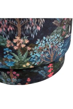 Stool High Pip Garden Dark Blue -Chic Nest Deals Store pip garden poef blue high detail 02 pip 004 b l 02 vs