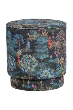 Stool High Pip Garden Dark Blue -Chic Nest Deals Store pip garden poef blue high front pip 004 b l 01 vs