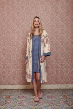 Kimono Cece Fiore White -Chic Nest Deals Store pip mix and match diemen82289