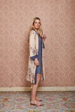 Kimono Cece Fiore White -Chic Nest Deals Store pip mix and match diemen82303