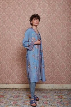 Kimono Cece Fiore Blue 10 Kimono Cece Fiore Blue -Chic Nest Deals Store pip mix and match diemen82504