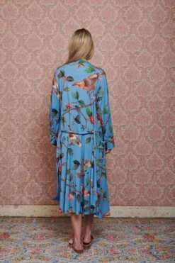 Kimono Good Nightingale Bright Blue 17 Kimono Good Nightingale Bright Blue -Chic Nest Deals Store pip mix and match diemen82710