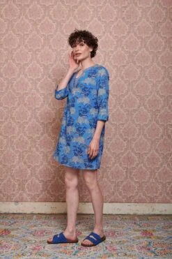 Dress Flora Firenze Cobalt Blue -Chic Nest Deals Store pip mix and match diemen82783