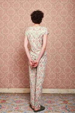 Trousers Long Primavera White -Chic Nest Deals Store pip mix and match diemen82872 1