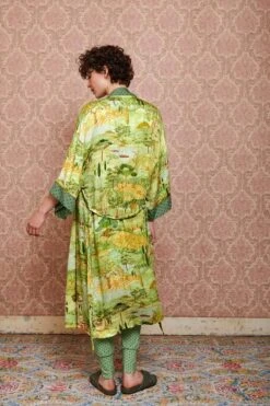 Kimono Toscana Green -Chic Nest Deals Store pip mix and match diemen83427