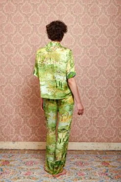 Top Short Sleeve Toscana Green -Chic Nest Deals Store pip mix and match diemen83650