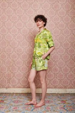 Shorts Toscana Green 15 Shorts Toscana Green -Chic Nest Deals Store pip mix and match diemen83698