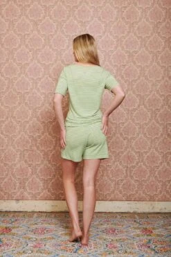 Shorts Little Sumo Stripe Bright Green -Chic Nest Deals Store pip mix and match diemen83907 1