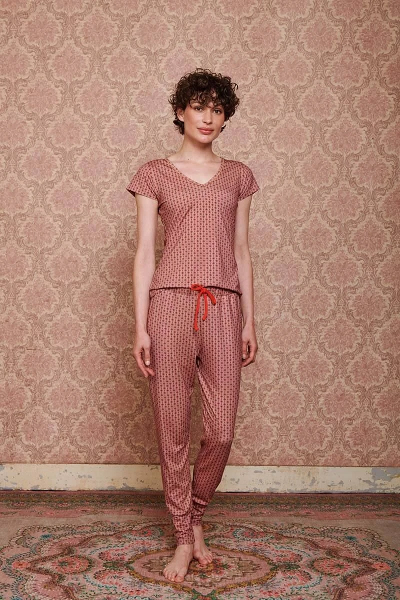 Trousers Long Tegola Pink 2 Trousers Long Tegola Pink - Image 2