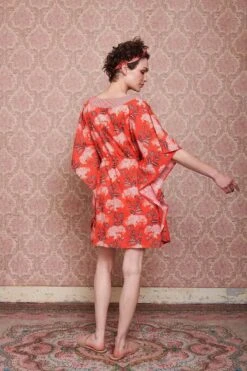 Tunic Flora Firenze Coral -Chic Nest Deals Store pip mix and match diemen84689