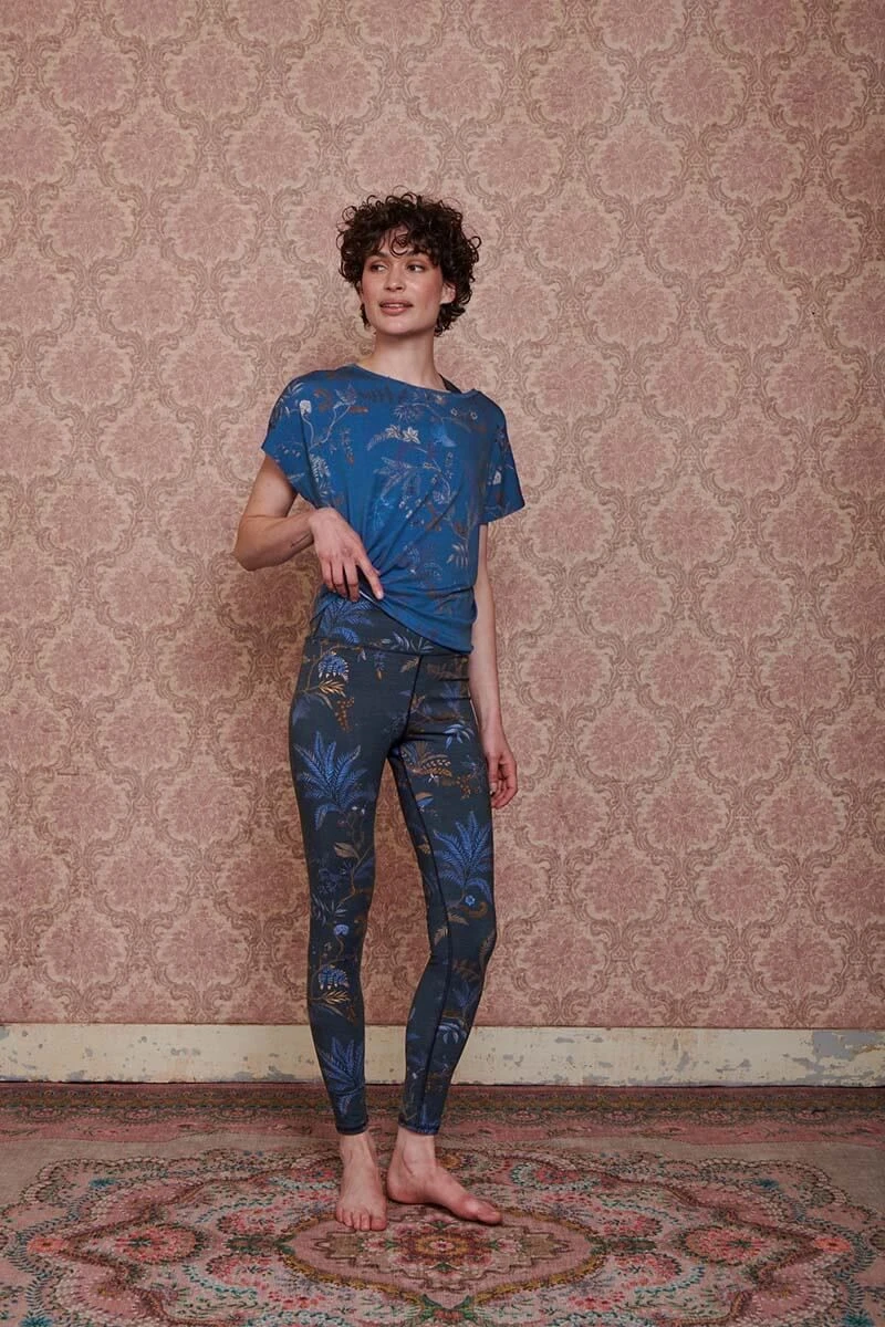 Sport Legging Long Isola Dark Blue 2 Sport Legging Long Isola Dark Blue - Image 2