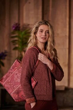 Shopper Medium Kyoto Festival Dark Pink -Chic Nest Deals Store pip studio melatti sfeer 38088 800x1200