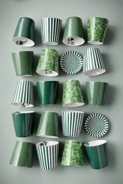 Royal Stripes Mug Flower & Tea Tip Green -Chic Nest Deals Store pip studio mugs match fw2023 tableware green 02 lr 3