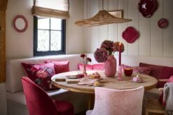 Flower Festival Dinner Plate Red/Dark Pink 26.5 Cm -Chic Nest Deals Store pip woonmaand fw23 023 lr 3