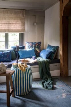 Throw Blockstripe Green -Chic Nest Deals Store pip woonmaand fw23 039 lr