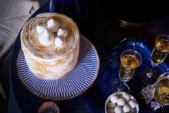 Wooden Platter Blue 32 Cm -Chic Nest Deals Store pip woonmaand fw23 059 lr