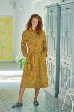 Bathrobe Les Fleurs Bathrobe Yellow 8 Bathrobe Les Fleurs Bathrobe Yellow -Chic Nest Deals Store pipbadstofsummer2021190820203441